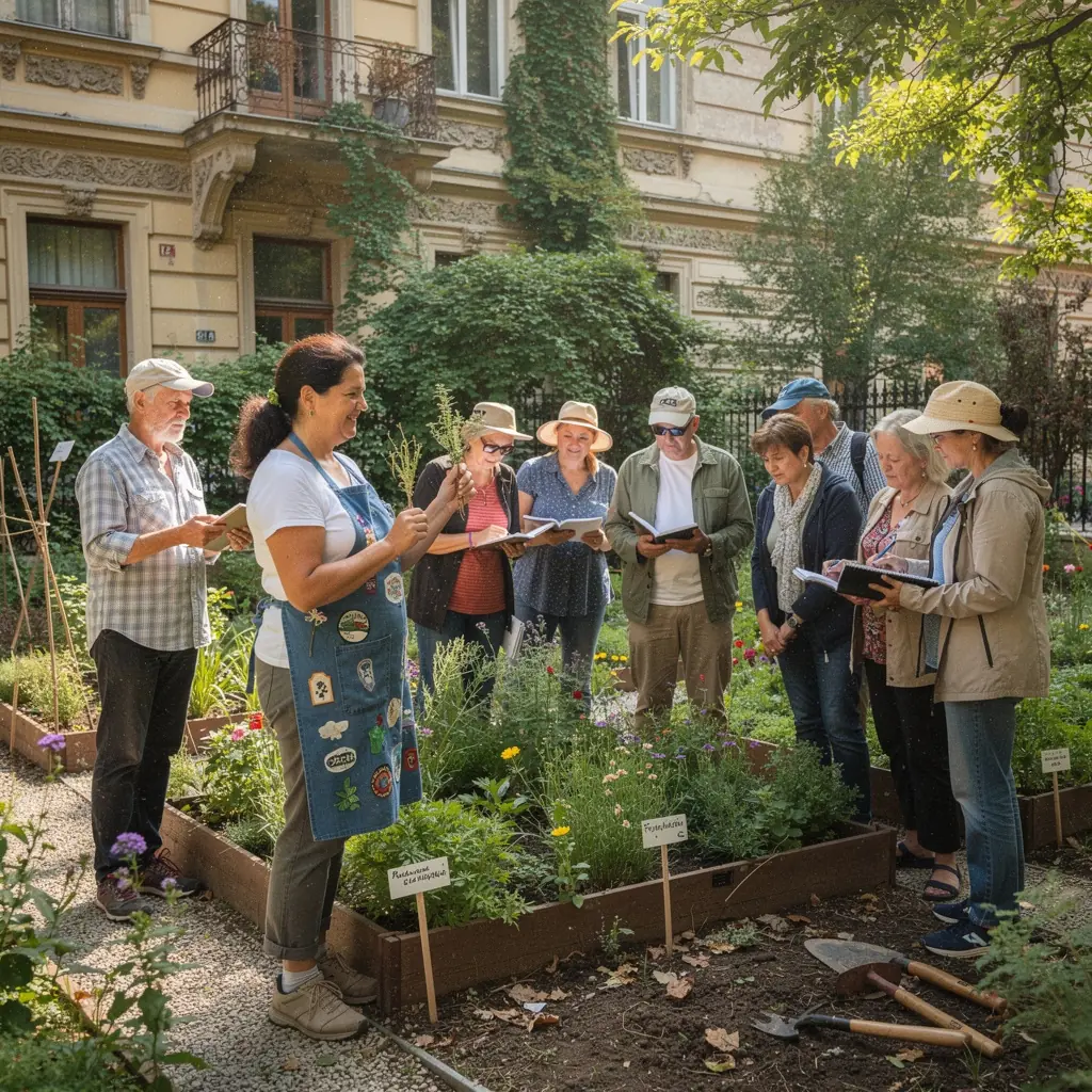 Növények osztályozása és fiziológiája egy laboratóriumban.