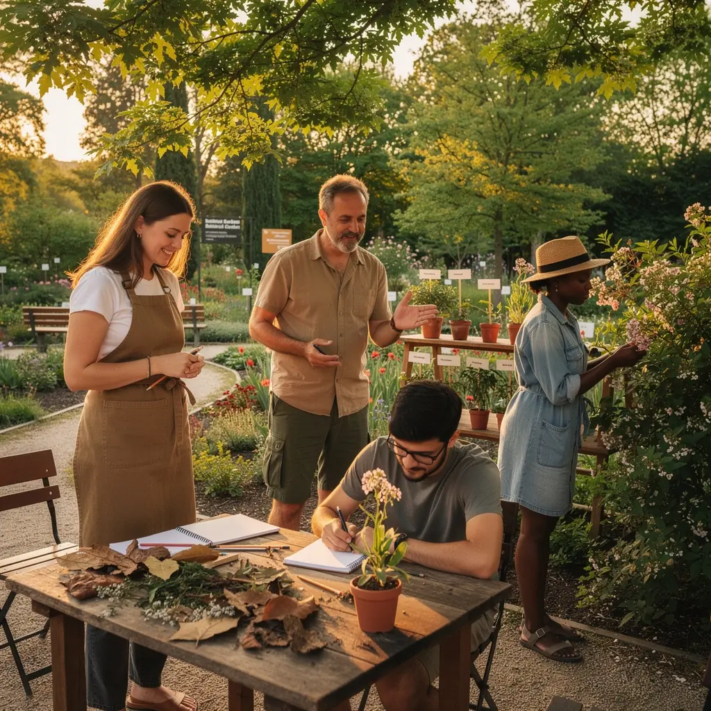Növények sokfélesége, különböző fajok bemutatása és az ökológiai kapcsolatok.