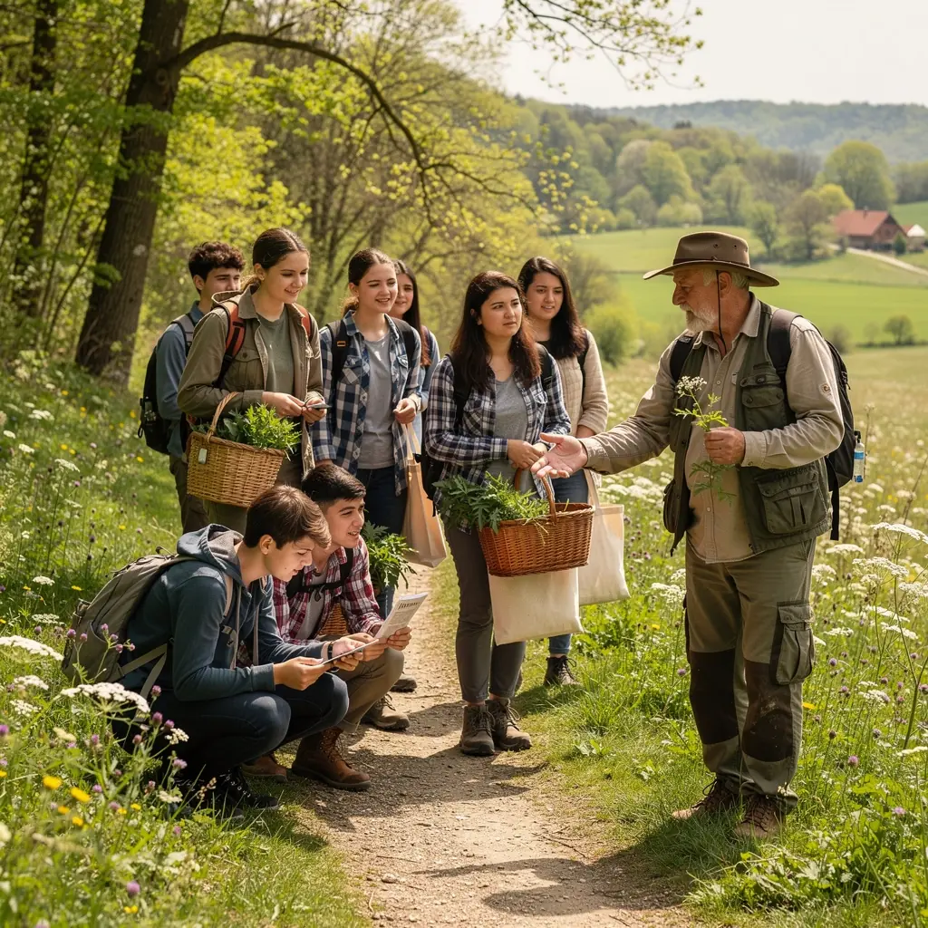 Növények sokfélesége, különböző fajok bemutatása és az ökológiai kapcsolatok.