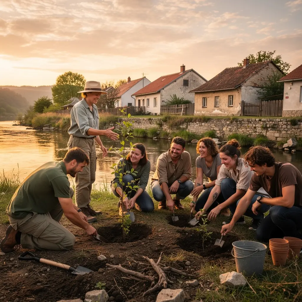 Növények sokfélesége, különböző fajok bemutatása és az ökológiai kapcsolatok.